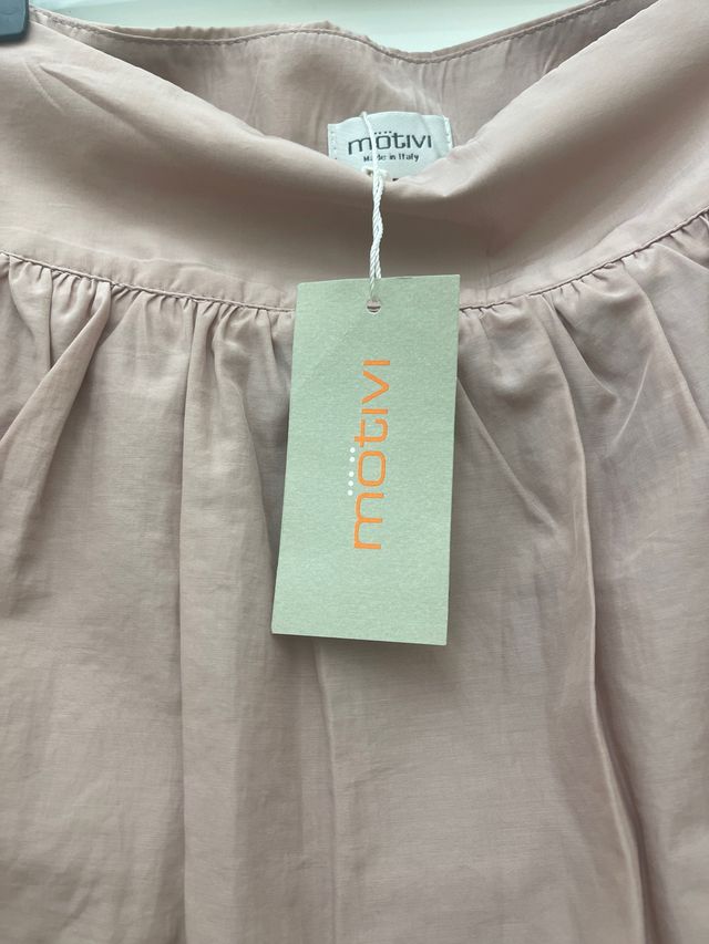 Minigonna motivi rosa antico tg XS