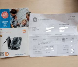 Silla bebé de coche confort axissfix plus