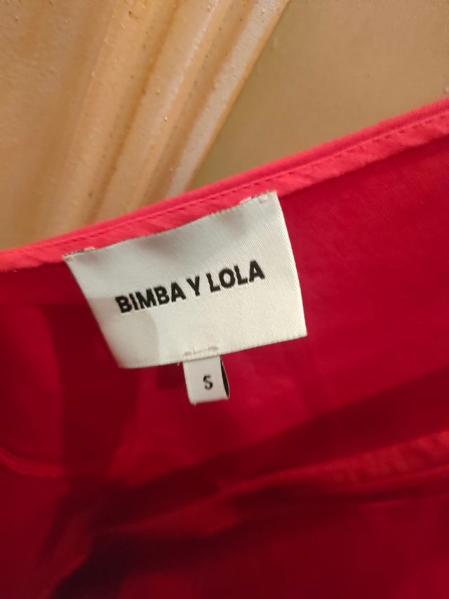 Vestido rojo Bimba y Lola S