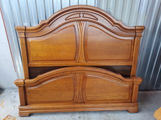 Cabecero madera maciza Castaño