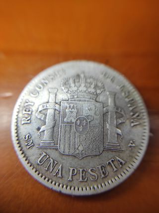 UNA PESETA 1903 ALFONSO XIII DE PLATA