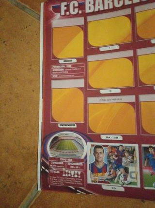 LOTE DE 4 ALBUMES LIGA