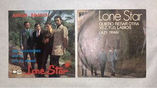 Lote vinilos Lone Star 7" rock progresivo blues