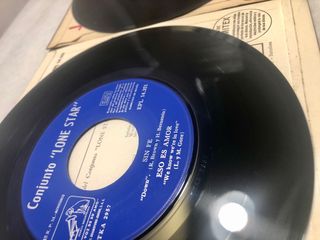 Lote vinilos Lone Star 7" rock progresivo blues