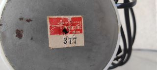 Lámpara de mesa antigua