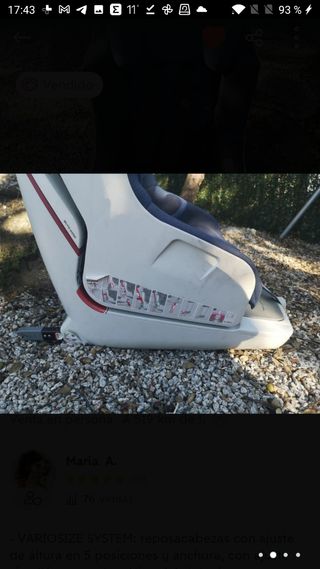 Silla coche grupo 1 Concord absorber xt (9-18kg).