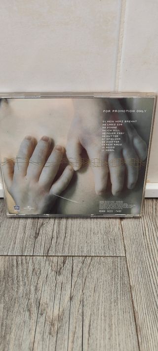 Rammstein - Mutter CD promo Germany 2001 -Raro