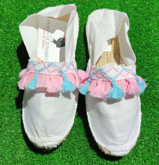 ALPARGATAS FEMENINAS BLANCO ROTO