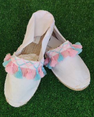 ALPARGATAS FEMENINAS BLANCO ROTO