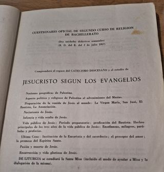 jesucristo según los evangelios libro texto 1964