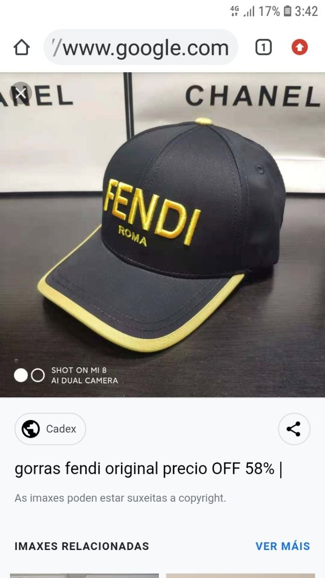 GORRA FENDI