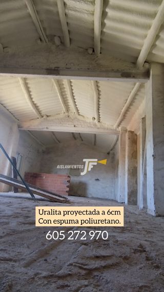 ✅ Aislamiento termico y encapsulado de uralita