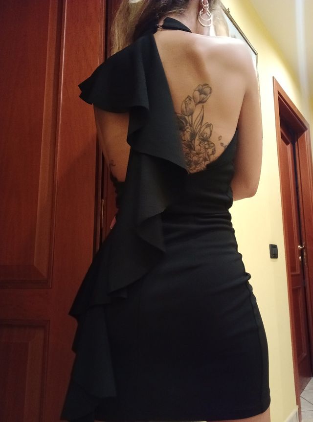 tubino nero elegante