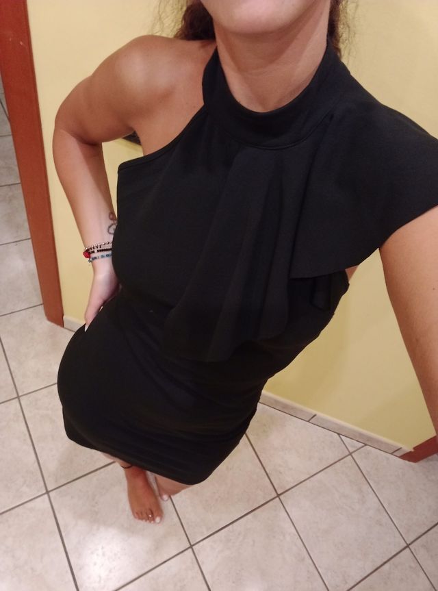 tubino nero elegante