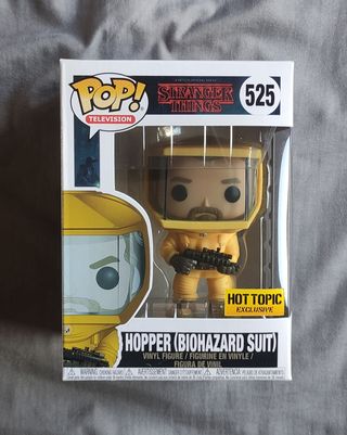 Funko POP Stranger Things Hopper Biohazard Suit #5