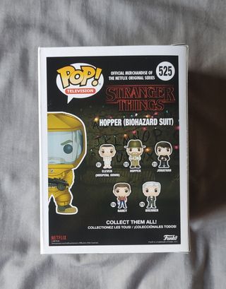 Funko POP Stranger Things Hopper Biohazard Suit #5