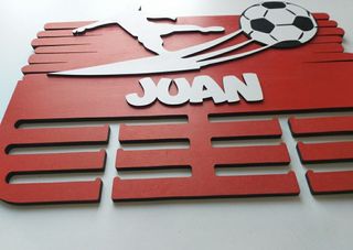 Colgador de medallas personalizado