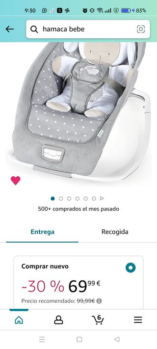 Hamaca bebe