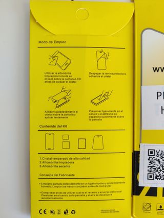 Protector pantalla iphone