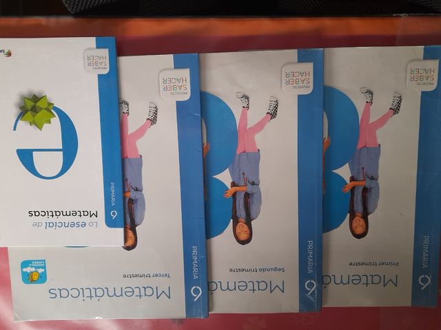 Lote Matemáticas SANTILLANA 6PRIMARIA