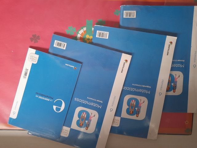 Lote Matemáticas SANTILLANA 6PRIMARIA