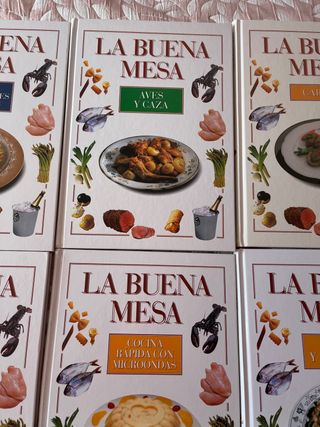 Colección libros cocina