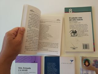 Lote de 5 libros para a partir de 8 años