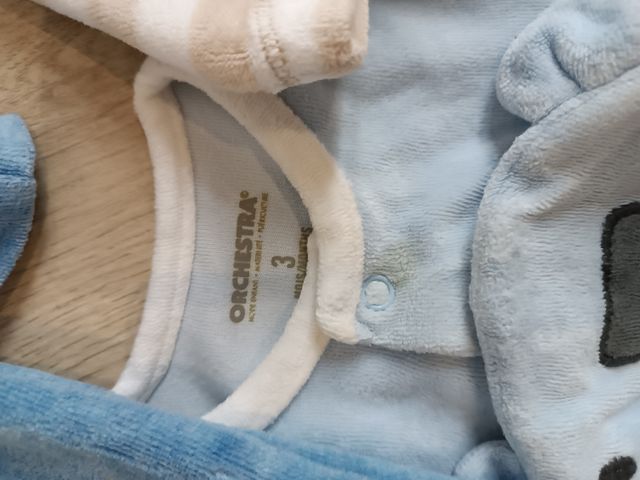 Lote de 5 pijamitas invierno 3 meses