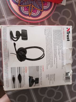 Auriculares pc y cámara