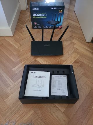 Asus Router RTAC87U Dual band Gigabit. IPv6. Gamin
