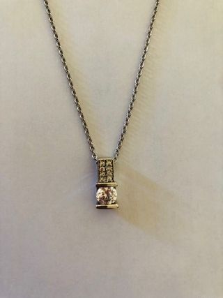 Colgante Viceroy Plata y Cristal