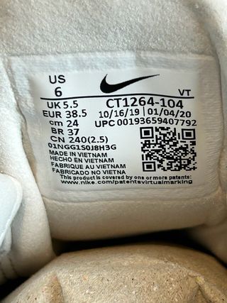 Nike Air Max 270 react talla 38,5