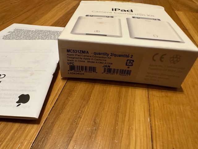 Kit Apple iPad Camera Connection