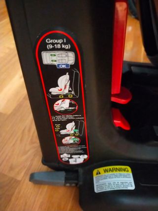Silla coche con Isofix