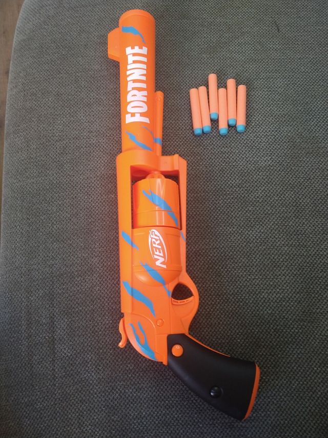 Pistola Nerf Fortnite