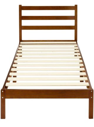 Estructura de cama en madera maciza