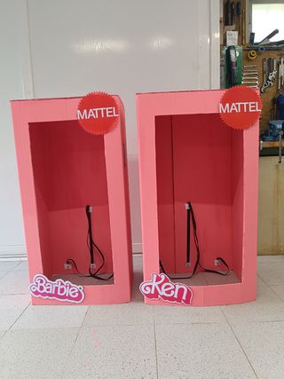 Caja Barbie disfraz