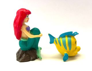 Lot de 2 figures de "La Sirenita" de Disney