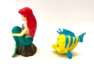 Lot de 2 figures de "La Sirenita" de Disney