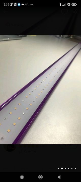 barras led para cultivo indoor