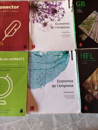 LIBROS DE 1⁰ Y 2ⁿ  BACHILLERATO