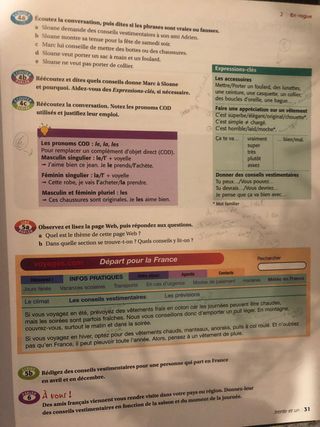 LIBRO DE FRANCÉS MOT DE PASSÉ 2