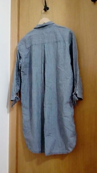 Camisa Zara nueva vaquera larga