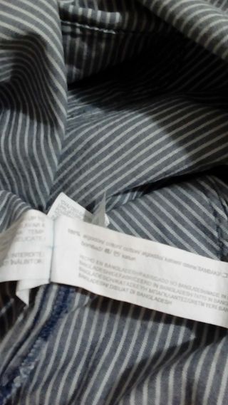 Camisa Zara nueva vaquera larga