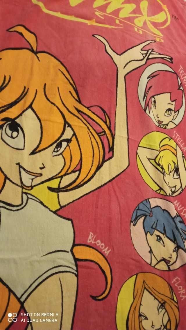 Asciugamano Winx