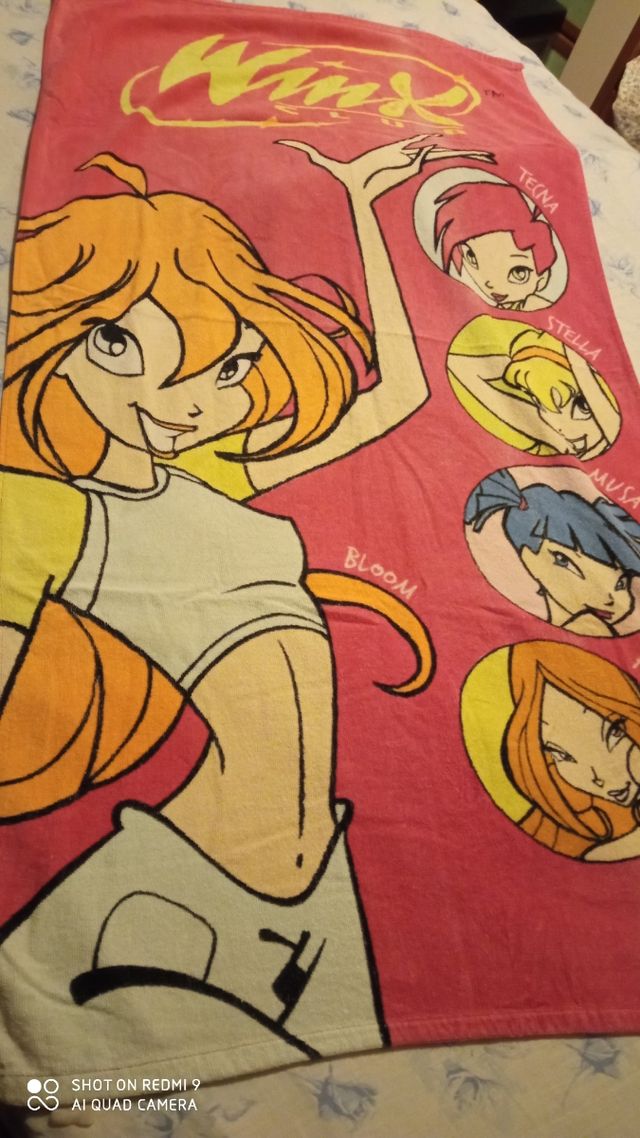 Asciugamano Winx