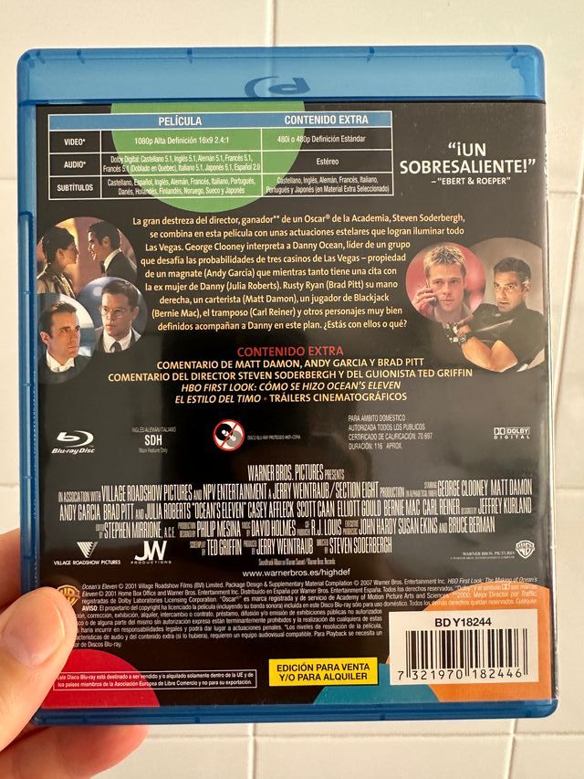 OCEAN'S ELEVEN - Blu-ray