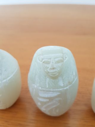 vasos canopos egipto alabastro