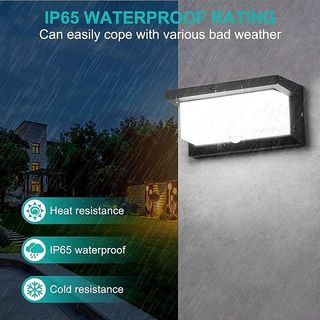 Luz de detector de movimiento al aire libre 18W 