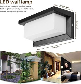 Luz de detector de movimiento al aire libre 18W 